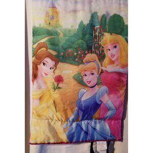 Disney Princess Sleeping Bag Cinderella Aurora Belle Youth Sleep overs Pink